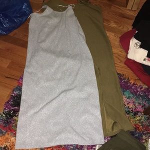 Bundle of Two Topshop Midi Bodycon Dresses